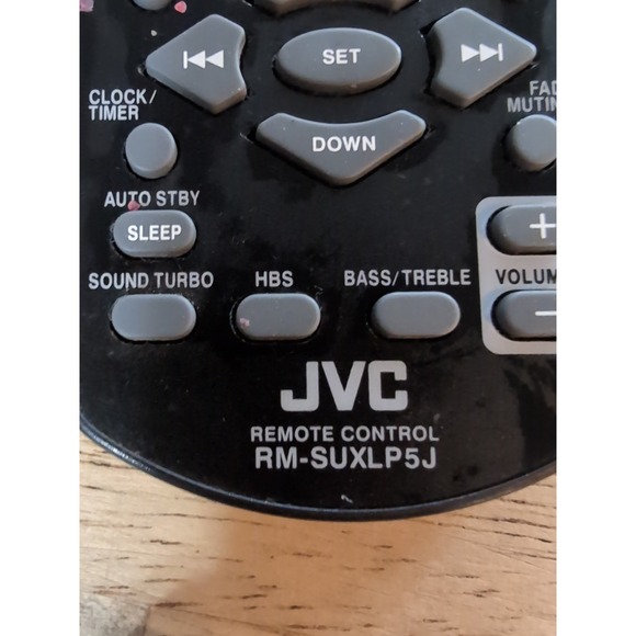 JVC Remote RM-SUXLP5J NEW BATTERY - Picture 9 of 9